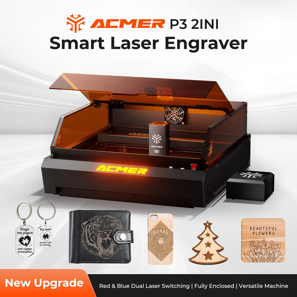 Acmer P3 Industrial Laser Engraving CNC Woodworking Cutting Machine