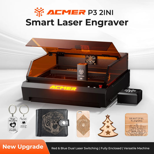 Acmer P3 Industrial Laser Engraving CNC Woodworking Cutting Machine