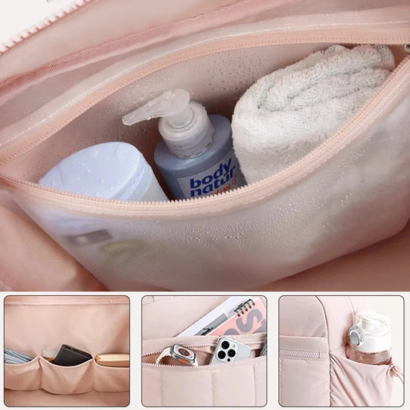 Waterproof Travel Baby Diaper Bag With Spacious Interior Pockets