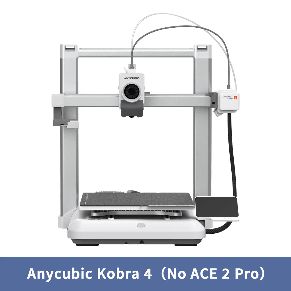 Anycubic Kobra 4 3D Printer With Ace 2 Pro Equipment