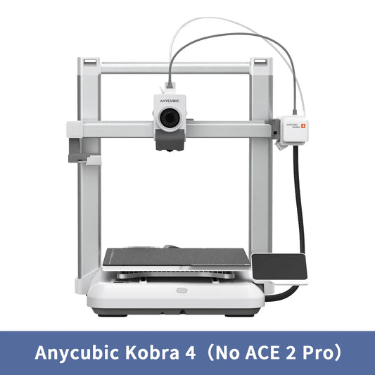Anycubic Kobra 4 3D Printer With Ace 2 Pro Equipment