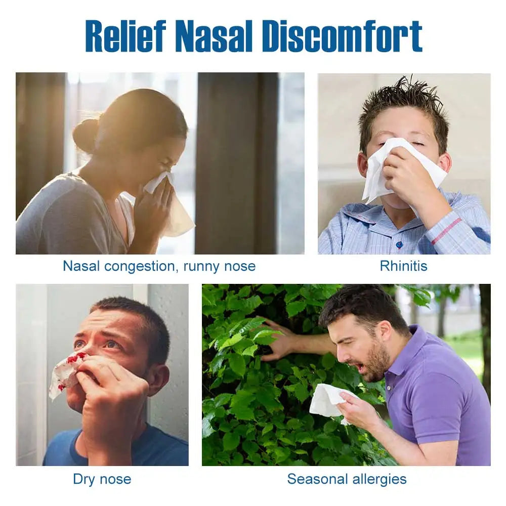 Nasal Irrigator Rinse Bottle For Sinus Allergy Relief System