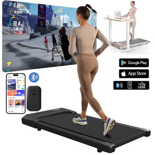 Superun Electric Home Treadmill With LCD Display And Bluetooth Connectivity