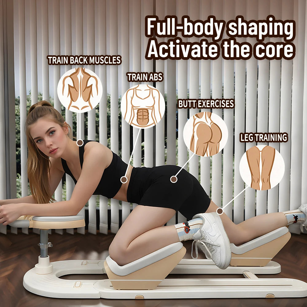 Detachable Spine Twist And Stretch Trainer For Core Workout