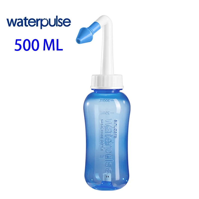Nasal Irrigator Rinse Bottle For Sinus Allergy Relief System
