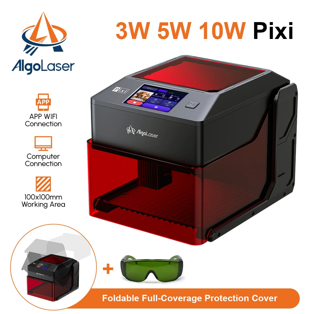 AlgoLaser Pixi Portable Touch Screen Laser Engraving Tool