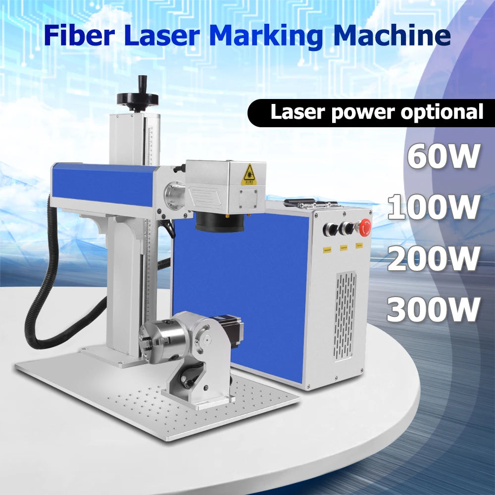 ACHI Fiber Laser Marking Machine With Smoke Purifier
