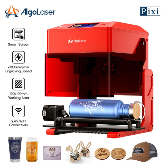 AlgoLaser Pixi Portable Touch Screen Laser Engraving Tool
