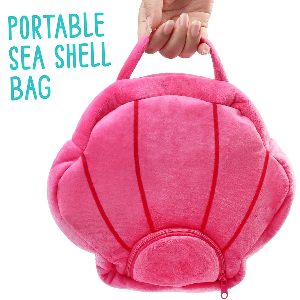 Sea Creature Plush Toys With Carrying Bag For Kids