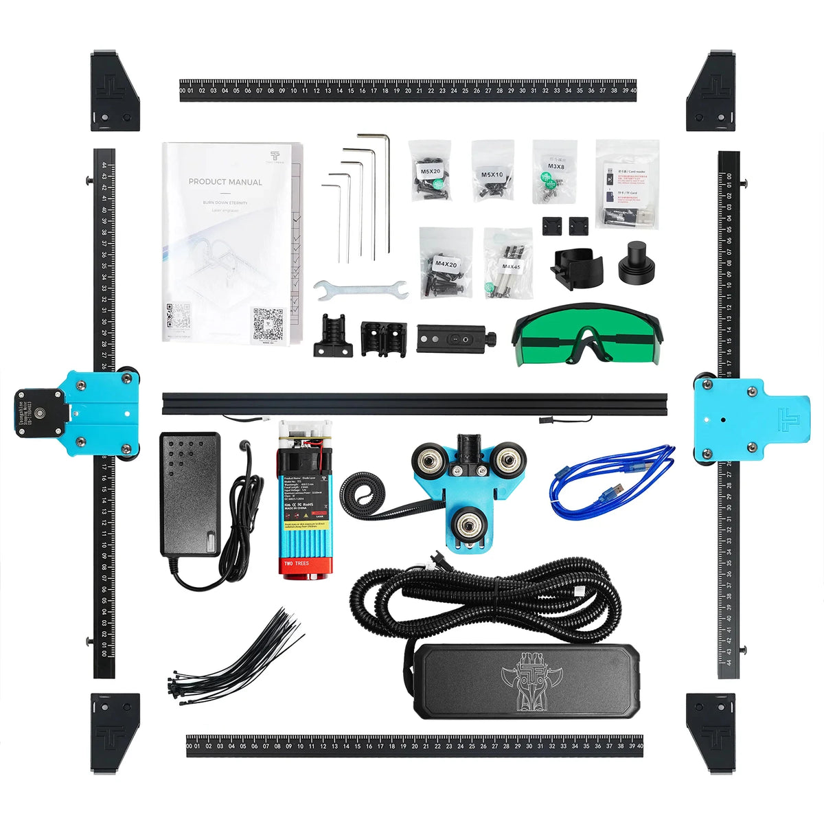 Twotrees TTS55Pro 40W Wifi Laser Engraver And Cutter