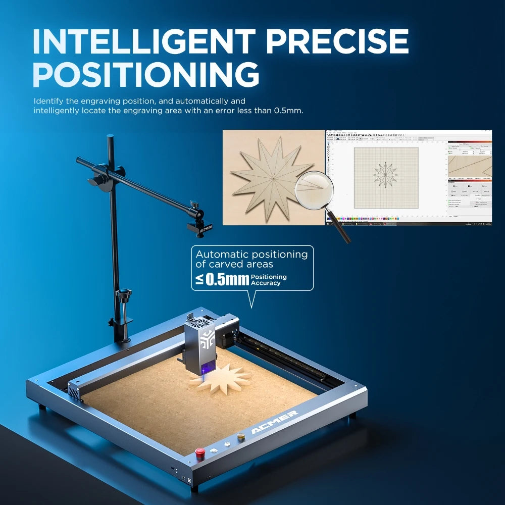 Acmer A500 Laser Camera For Lightburn Engraving Machines