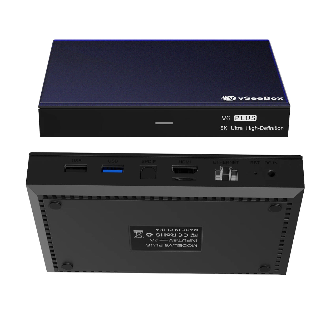Jisyonk V6 Android TV Box 8K HD WiFi6 Voice Control