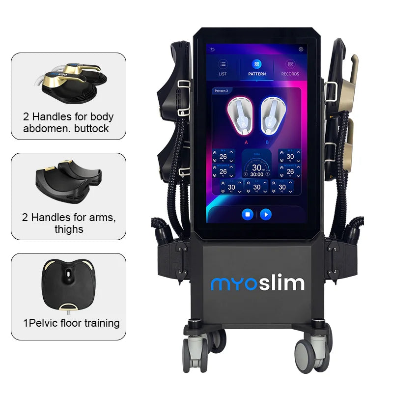 Myoslim Emt Ems Dual Body Sculpt Machine For Efficient Muscle Gain