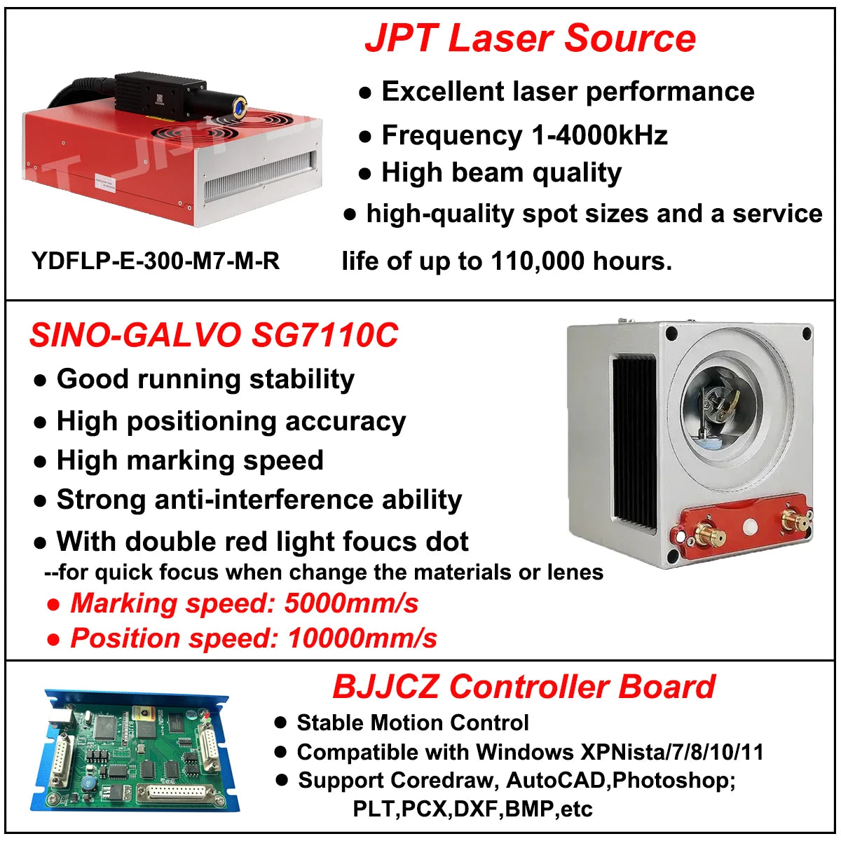 ACHI Fiber Laser Marking Machine With Smoke Purifier