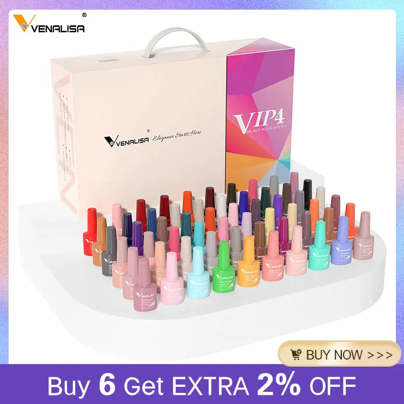 Venalisa VIP4 Gel Polish Kit Professional Tpo Free Coverage