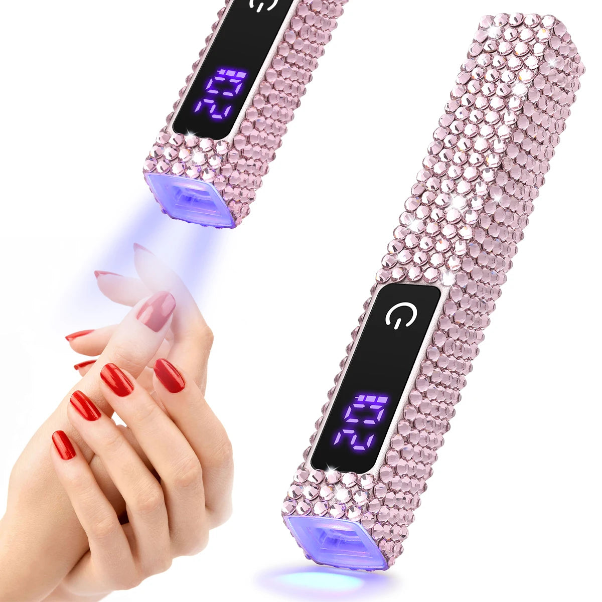 SAYSALLY Handheld Rechargeable UV LED Nail Dryer Lamp