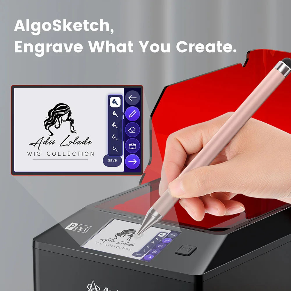 AlgoLaser 5W Desktop Laser Engraving Machine With Touch Screen