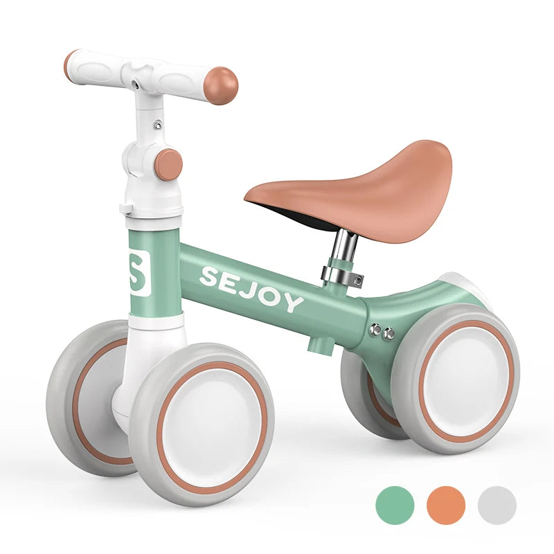 Sejoy Durable Four Wheel Balance Bike For Toddlers