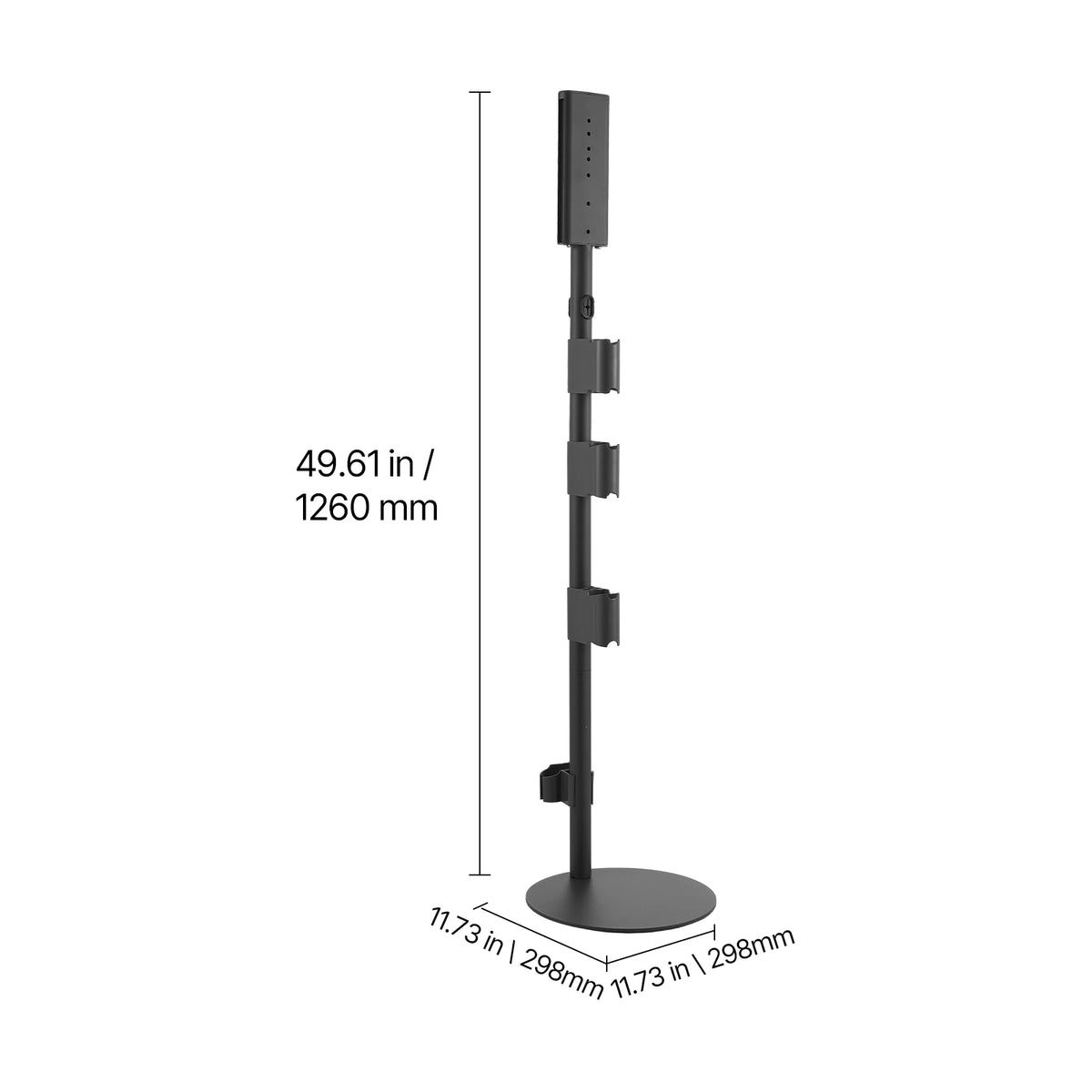 SucceBuy Vacuum Stand Compatible With Dyson Cordless Upright With Hooks