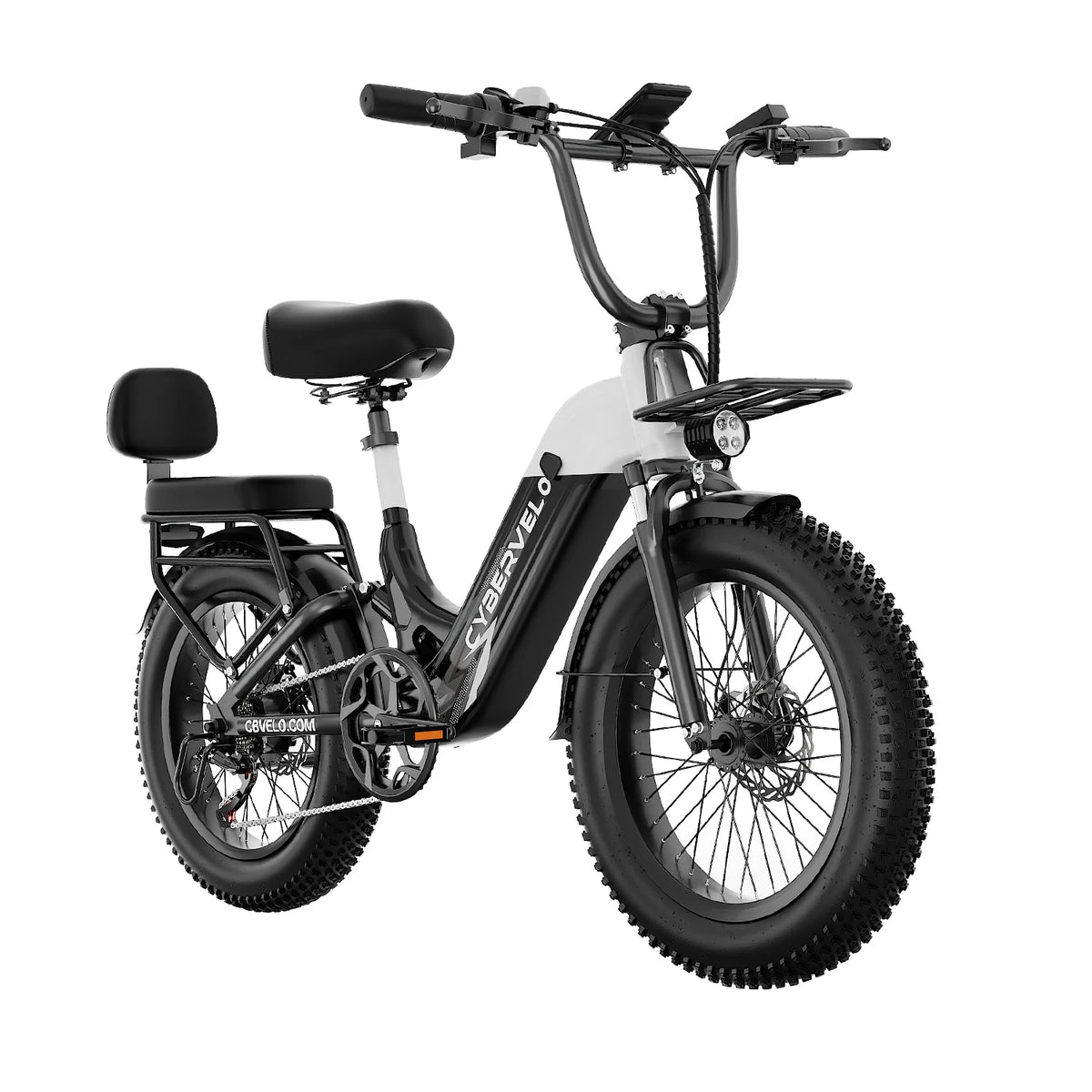 Cybervelo Step Thru Long Range Electric Bike For Daily Commuting