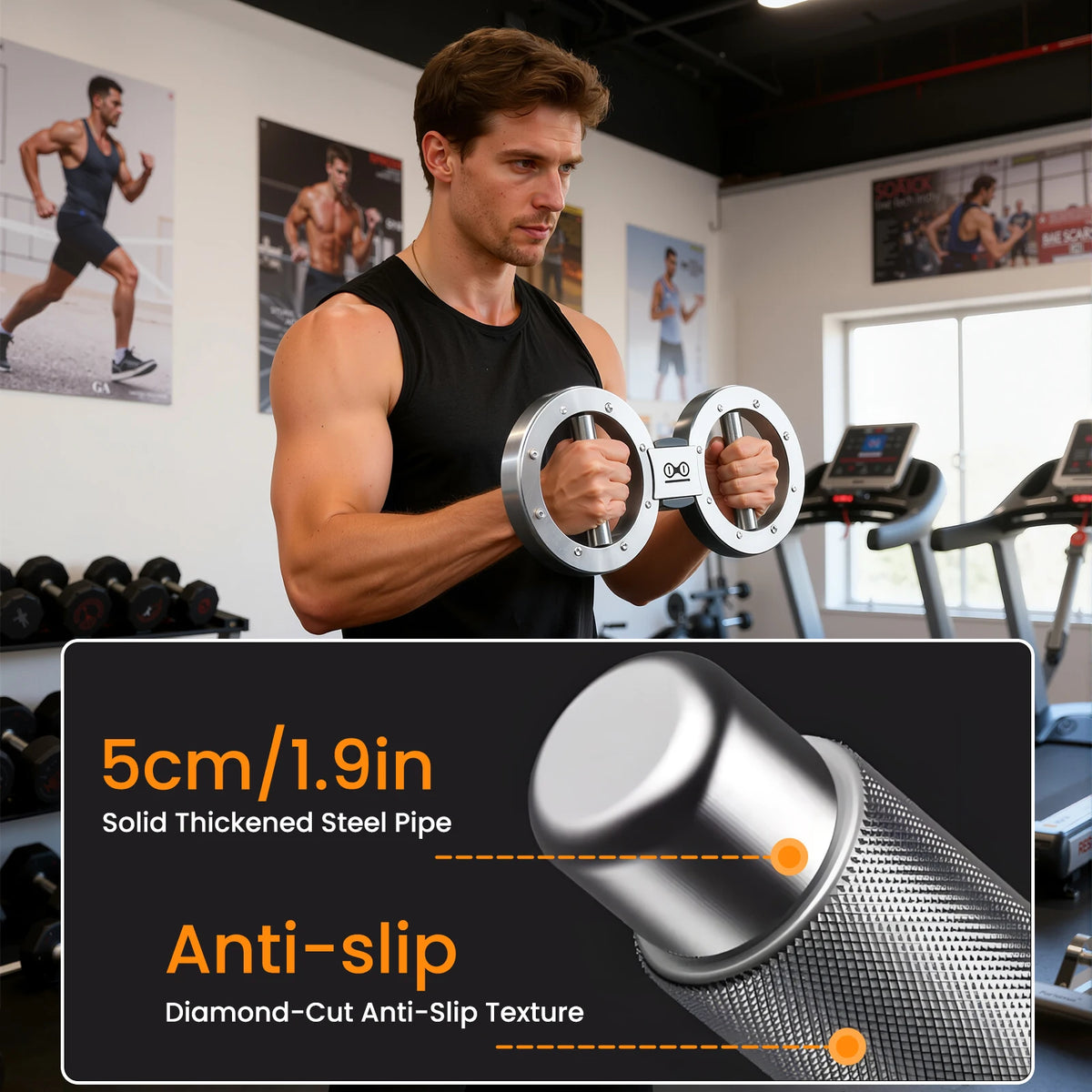 Adjustable Rotator Machine Multifunctional Forearm Strength Trainer