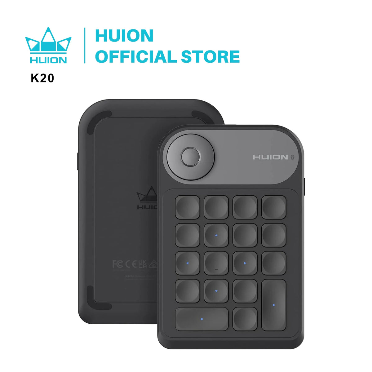 Huion Keydial Mini Drawing Tablet Keyboard With Dial Controller