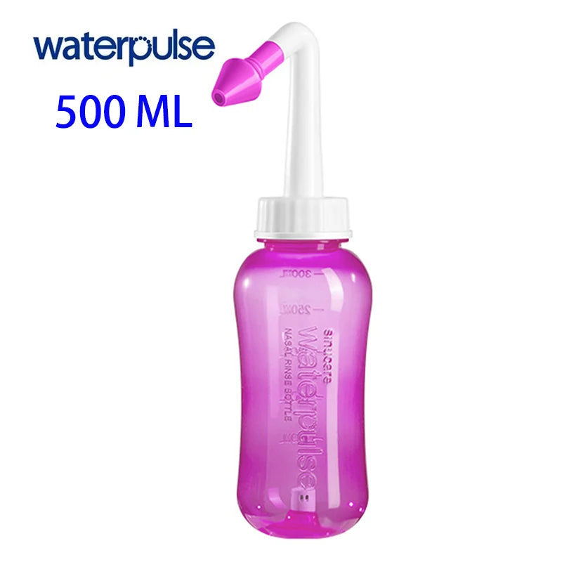 Nasal Irrigator Rinse Bottle For Sinus Allergy Relief System