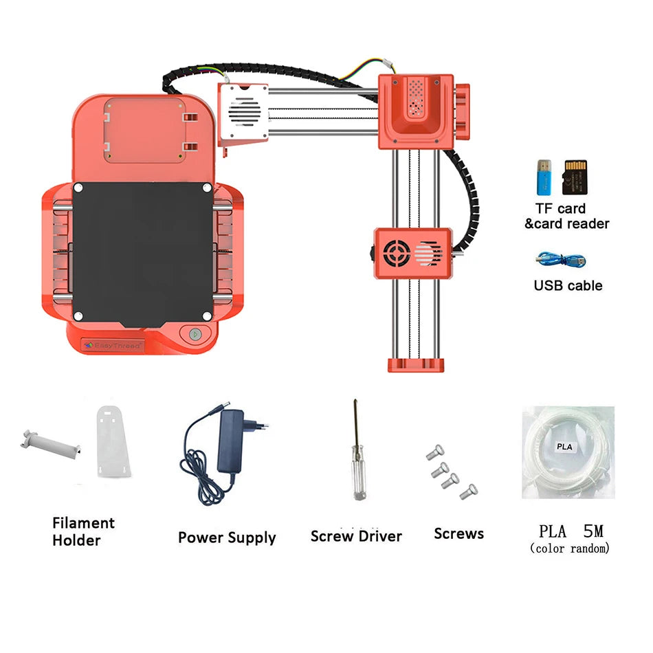 EasyThreed K9 Mini Desktop 3D Printer With Magnetic Build Platform