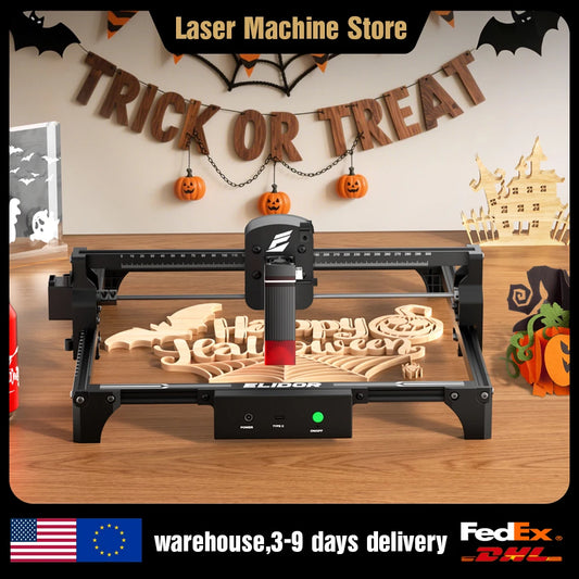 Elidor Z6 6W 12W Laser Engraver Cutting Machine CNC Woodworking